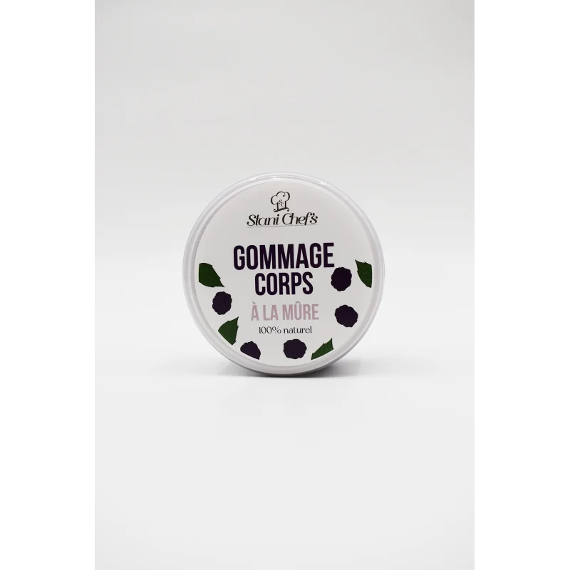 Gommage corps à la mûre - 200ml 100% naturel