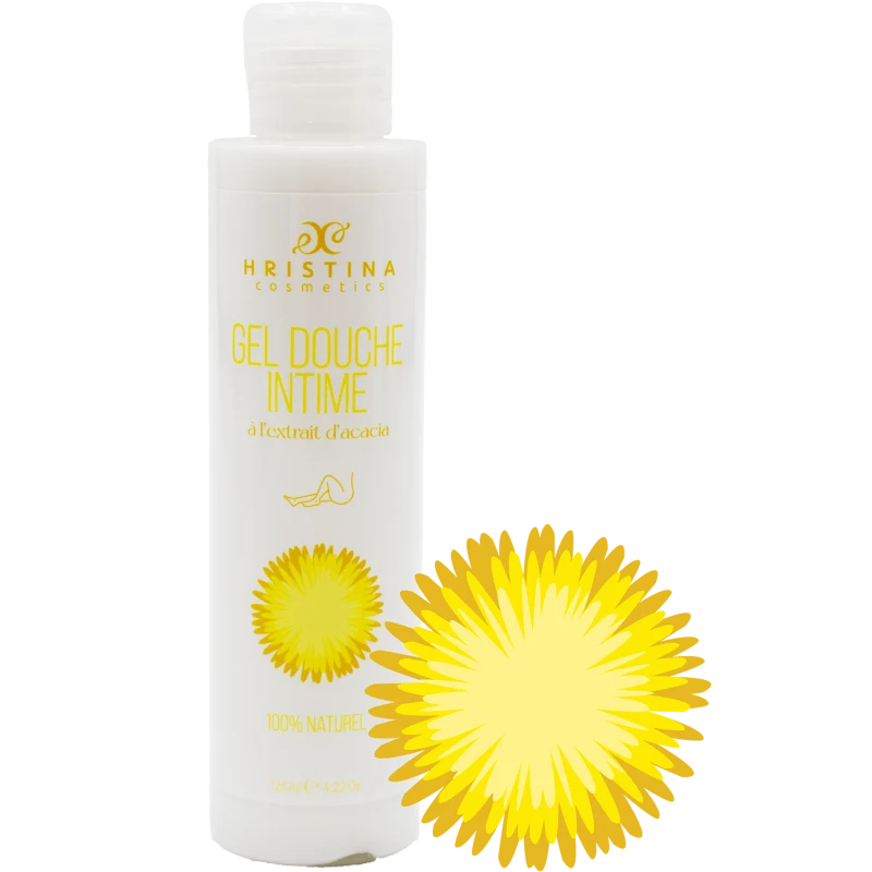 Gel douche intime à l'extrait d'acacia - 125ml 100% naturel