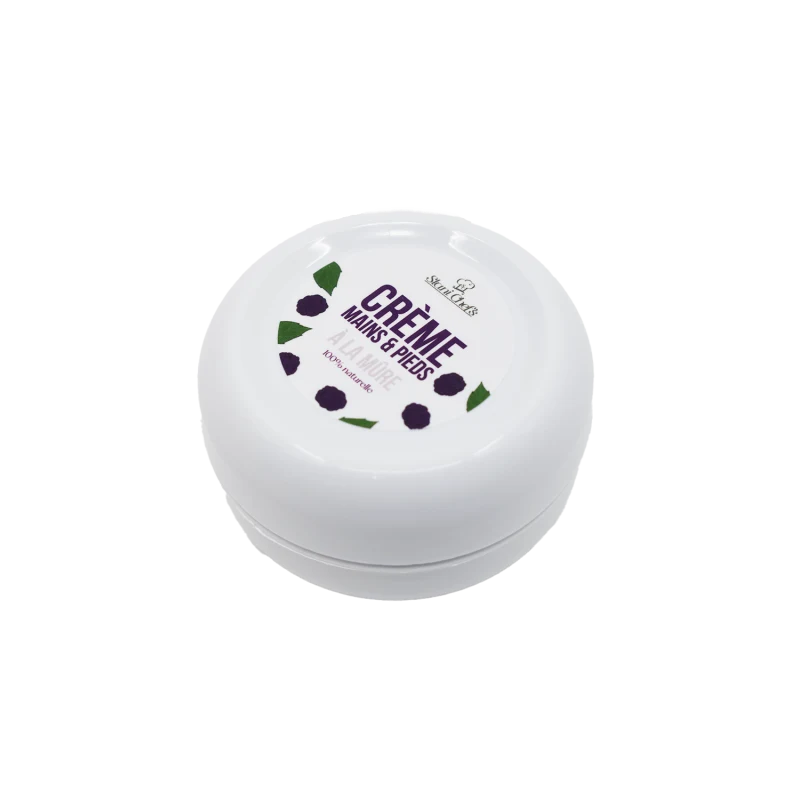 Crème mains et pieds à la mûre - 50 ml 100% naturelle - Format voyage