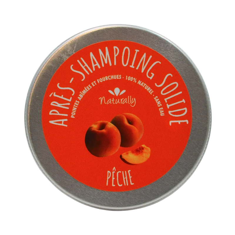 Après-shampoing solide - Pêche 50gr
