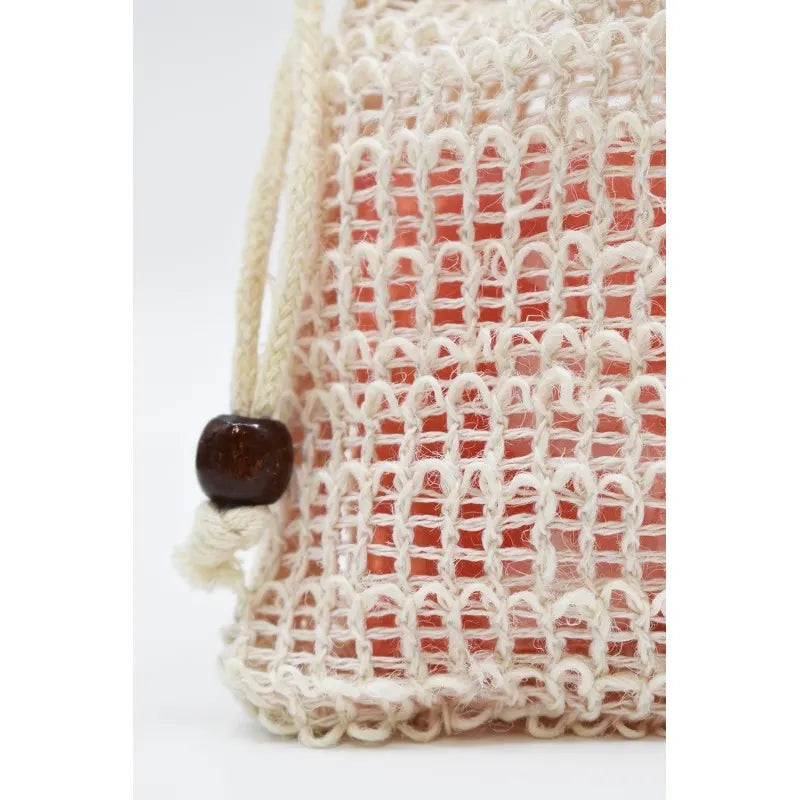 Sac à savon en sisal - Beige