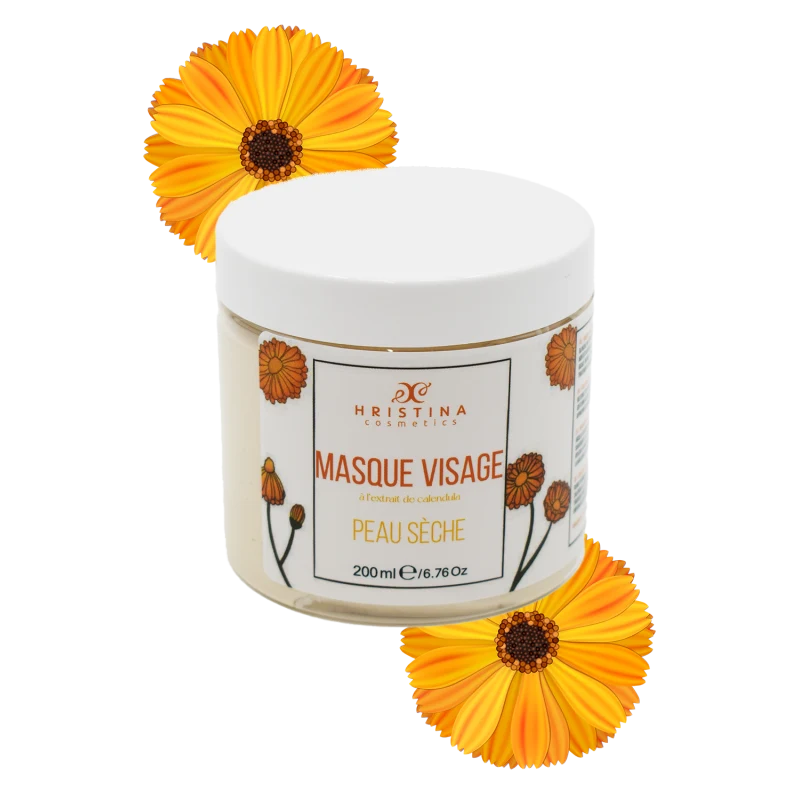 Masque visage - Peau sèche 200ml