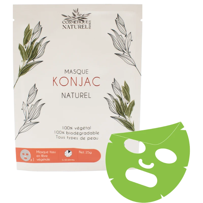 Masque konjac - Aloé vera