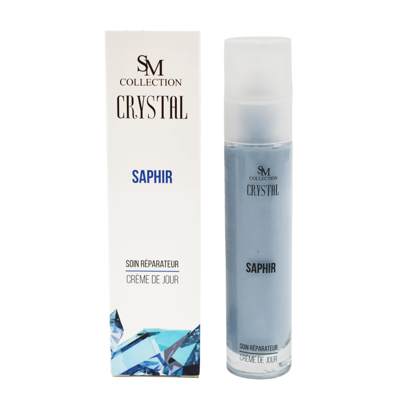 Crème de jour à la poudre de saphir 50ml 100% naturelle