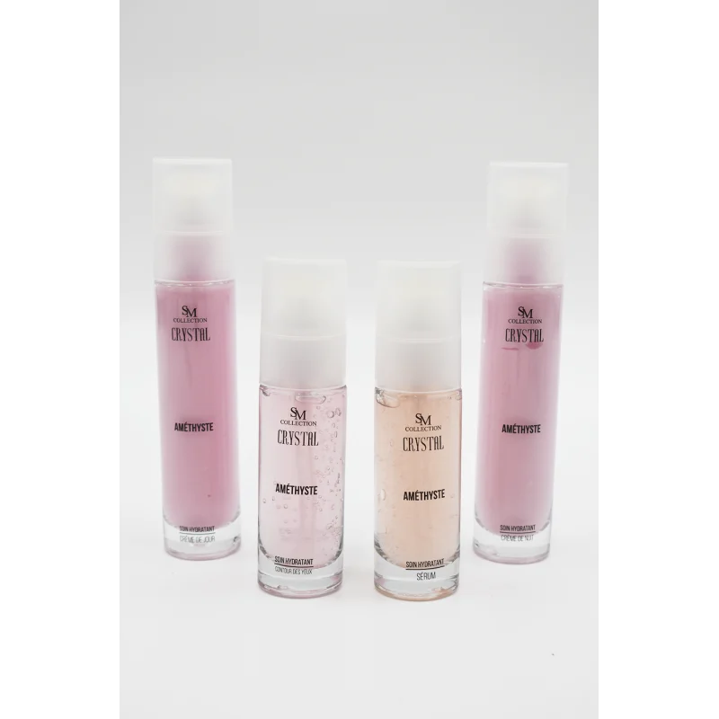 Crème de jour à la poudre d'améthyste 50ml 100% naturelle
