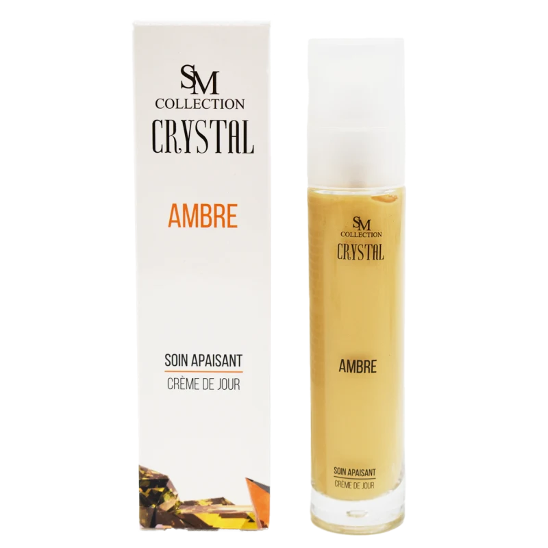 Crème de jour à la poudre d'ambre 50ml 100% naturelle
