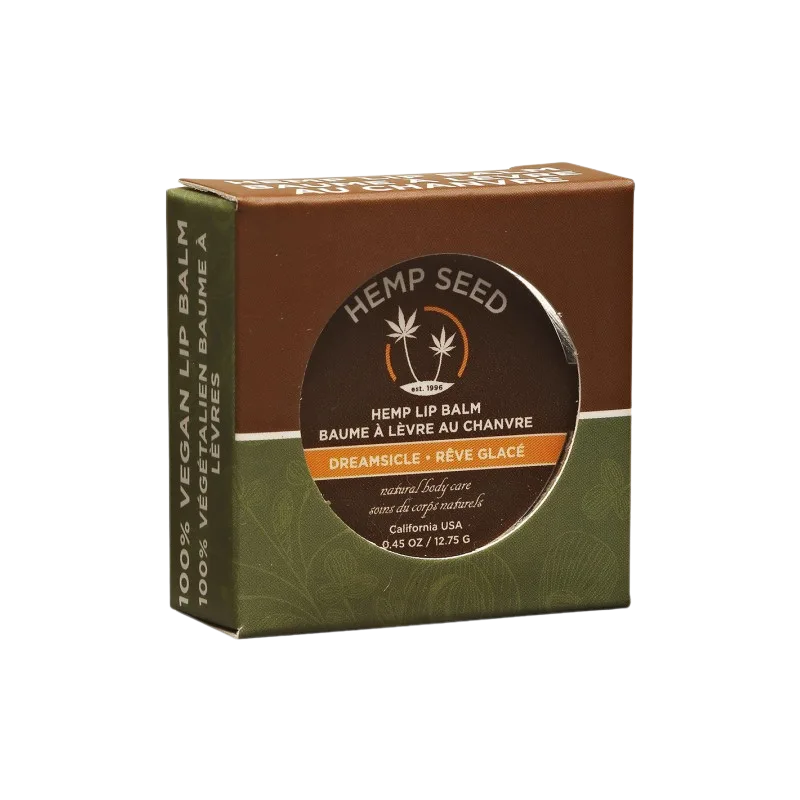 Baume à lèvres au chanvre - Mandarine et prune