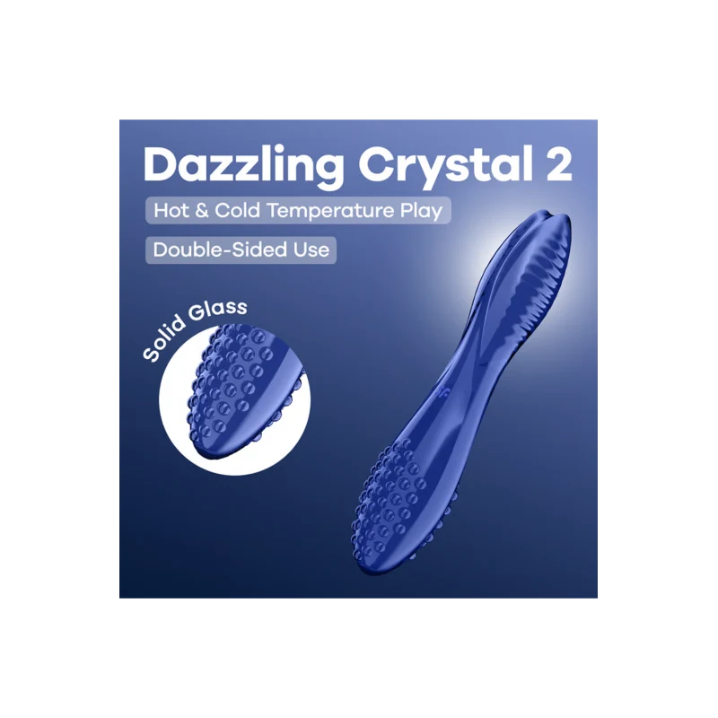 Gode en verre Dazzling Crystal 2 - Satisfyer
