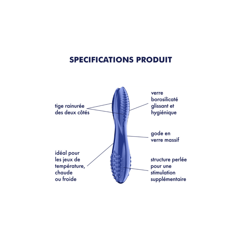 Gode en verre Dazzling Crystal 2 - Satisfyer