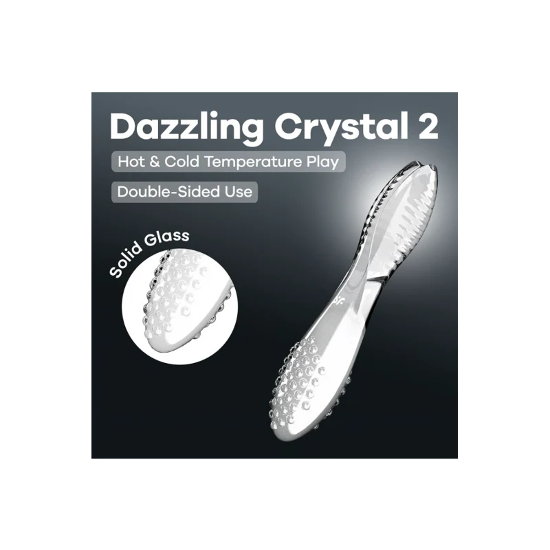 Gode en verre Dazzling Crystal 2 - Satisfyer