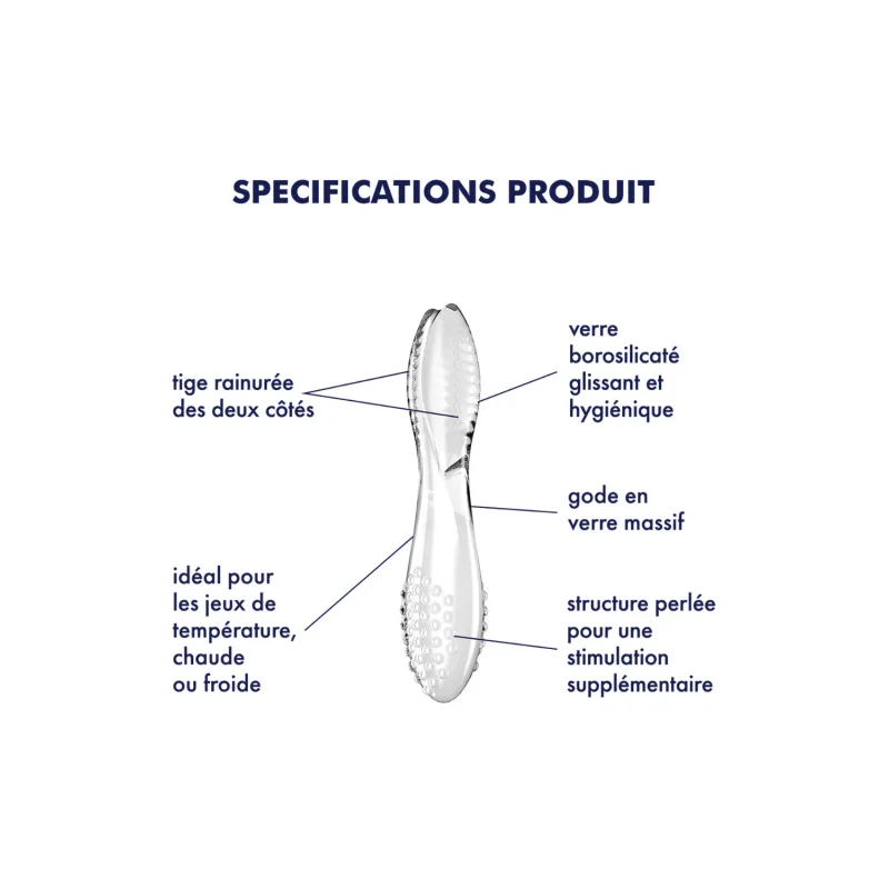 Gode en verre Dazzling Crystal 2 - Satisfyer