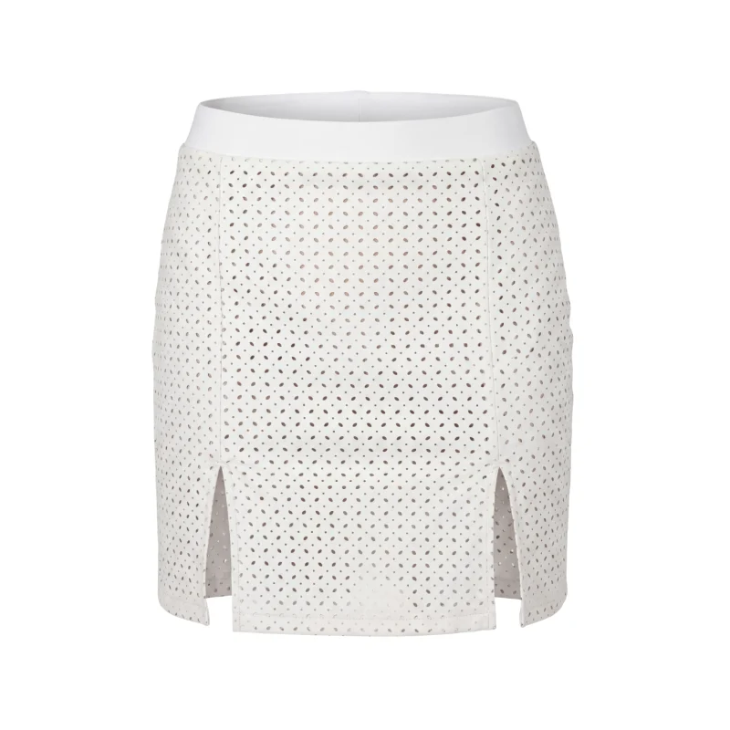 Jupe courte blanche Cassandra