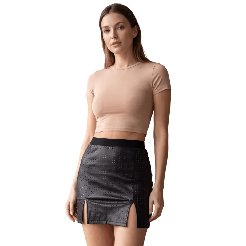 Jupe courte noir Stella