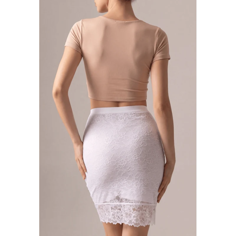 Jupe longue blanche Catalina