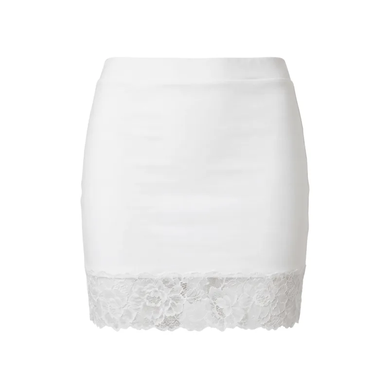 Jupe courte blanche Marina