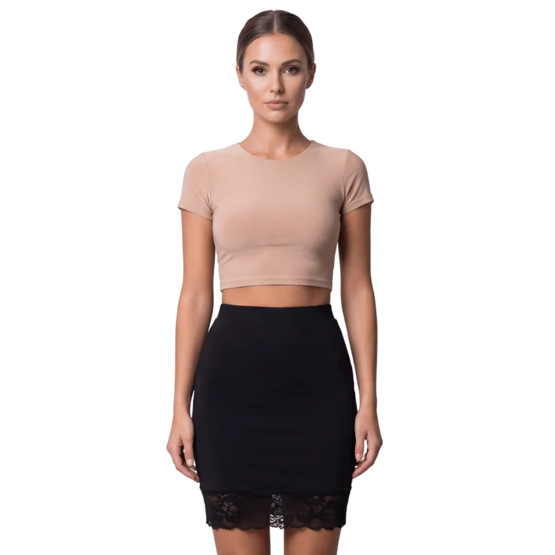 Jupe longue noire Maria