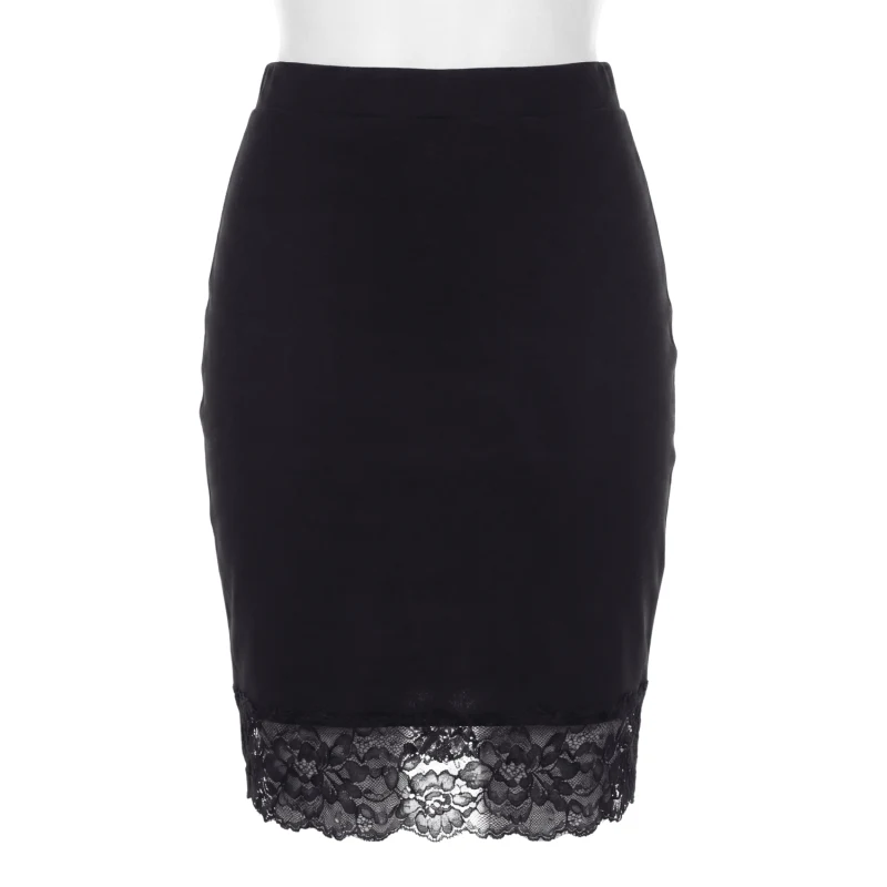 Jupe longue noire Maria