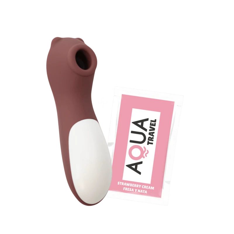 Stimulateur de clitoris Teddy Bear Pocket Pleasure + 1 dosette de lubrifiant