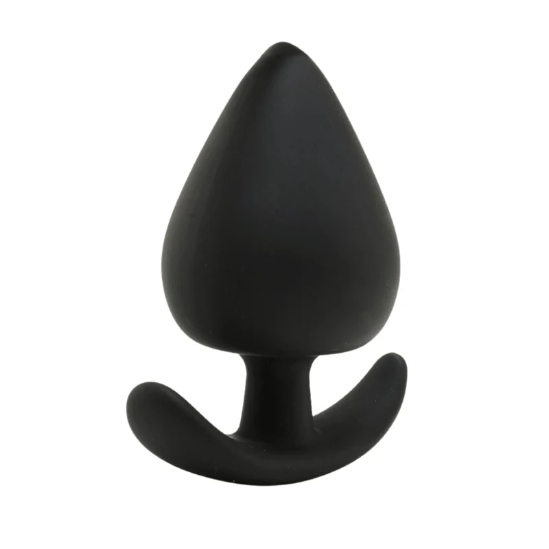 Plug Anal Silicone Noir XS Pocket Pleasure + 1 dosette de lubrifiant