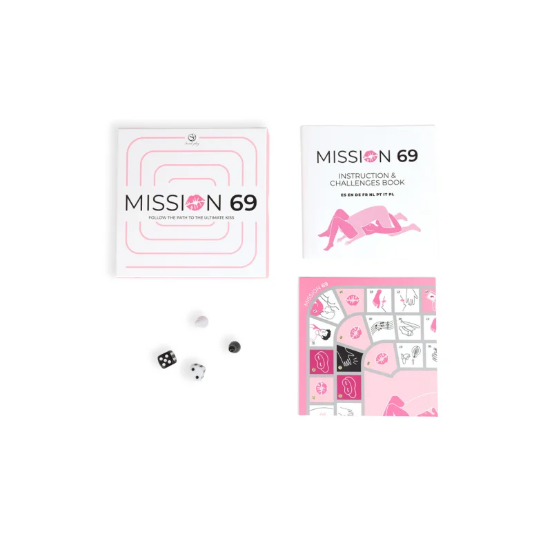 Jeu de société érotique Mission 69 – Jeu de plateau pour couples