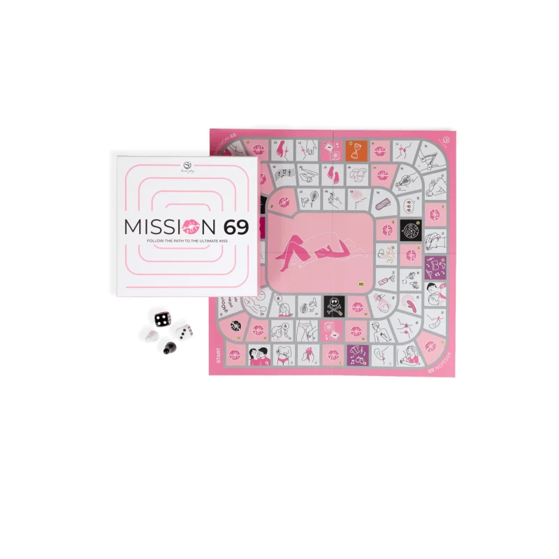 Jeu de société érotique Mission 69 – Jeu de plateau pour couples