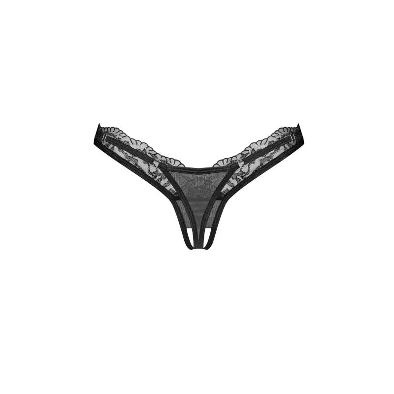Arrowel string ouvert - Noir