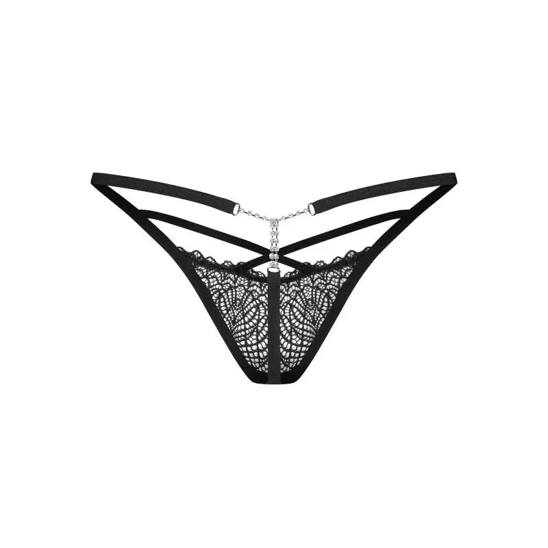 Iliosa string - Noir