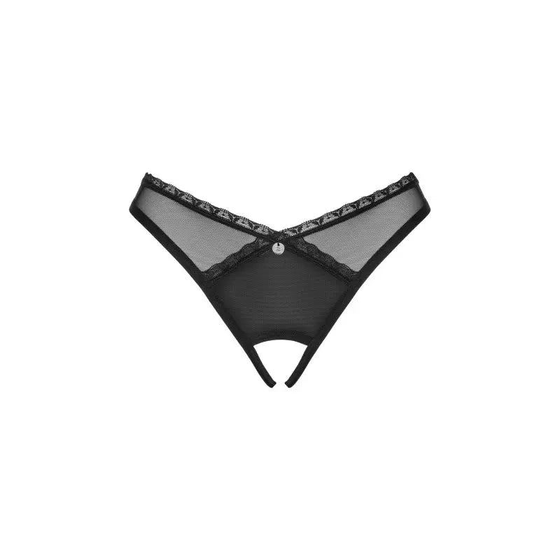 Latinesa string ouvert - Noir