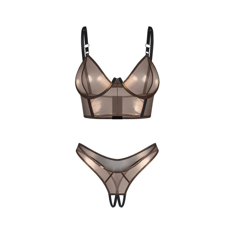 Soranna top et string ouvert