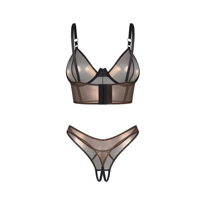 Soranna top et string ouvert