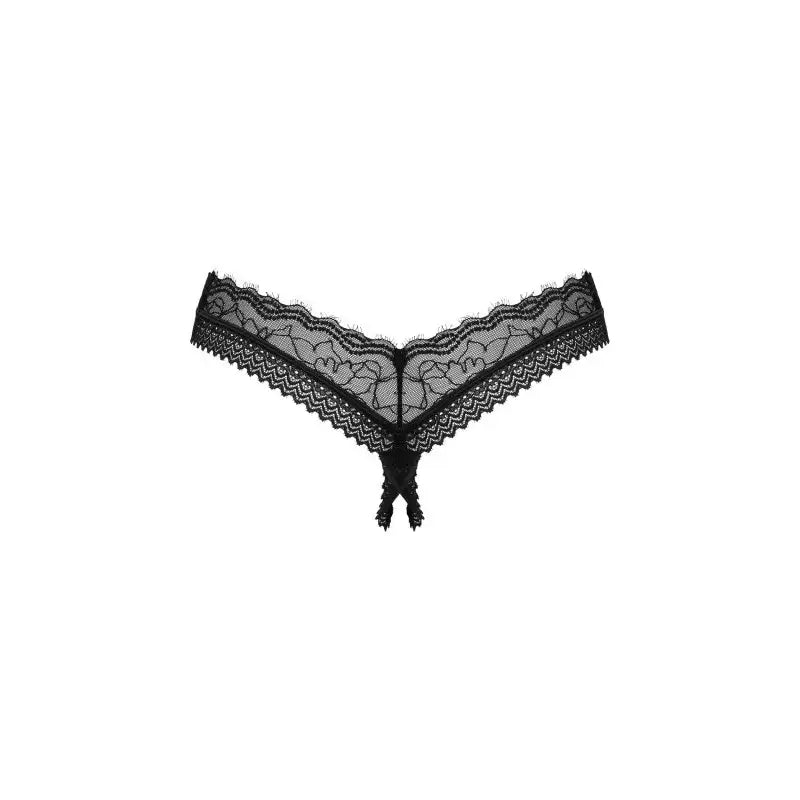 Medilla string ouvert - Noir