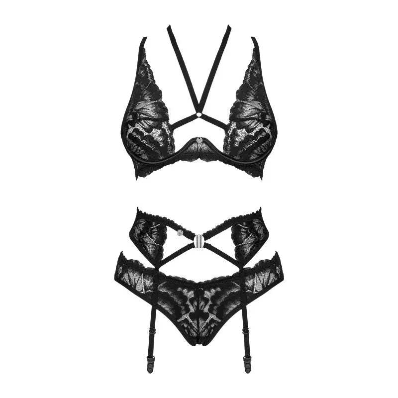 Alessya Ensemble 3 pcs - Noir