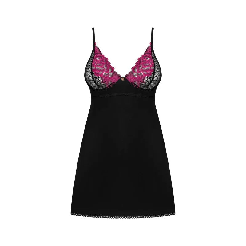 Rosenty nuisette et string - Noire