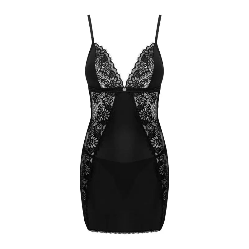 Maderris nuisette et String - Noire