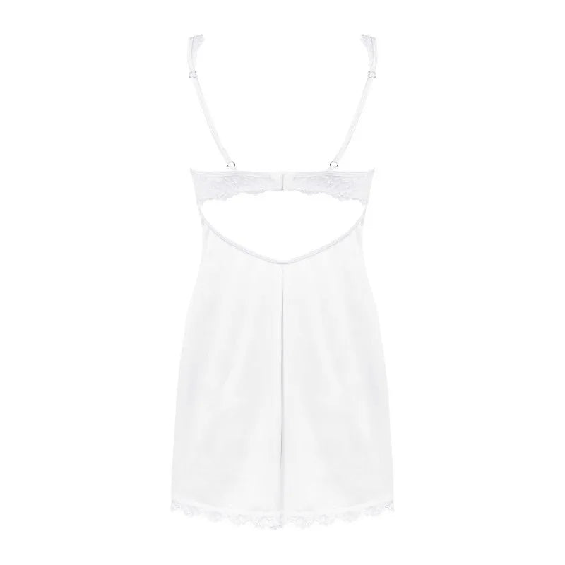 Amor Blanco Nuisette et string - Blanc
