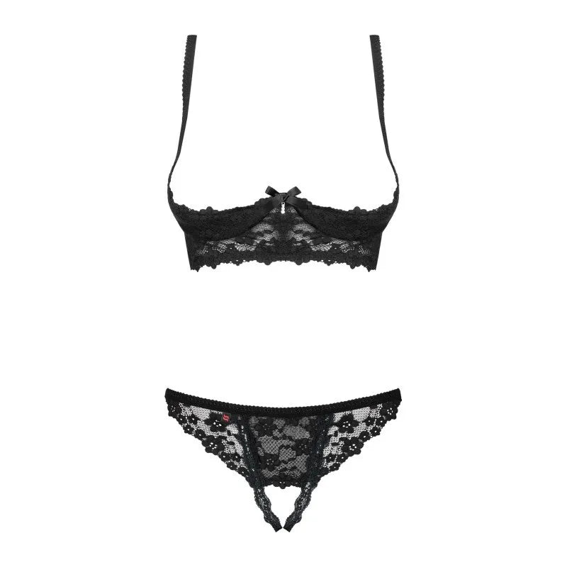 Letica Ensemble ouvert 2 pcs  - Noir
