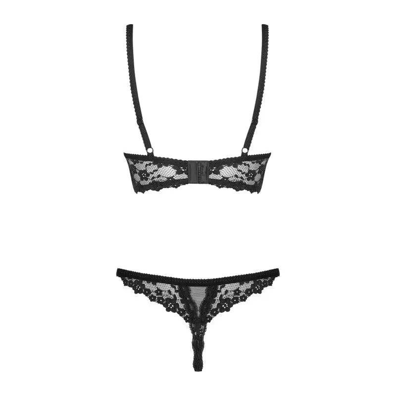 Letica Ensemble ouvert 2 pcs  - Noir