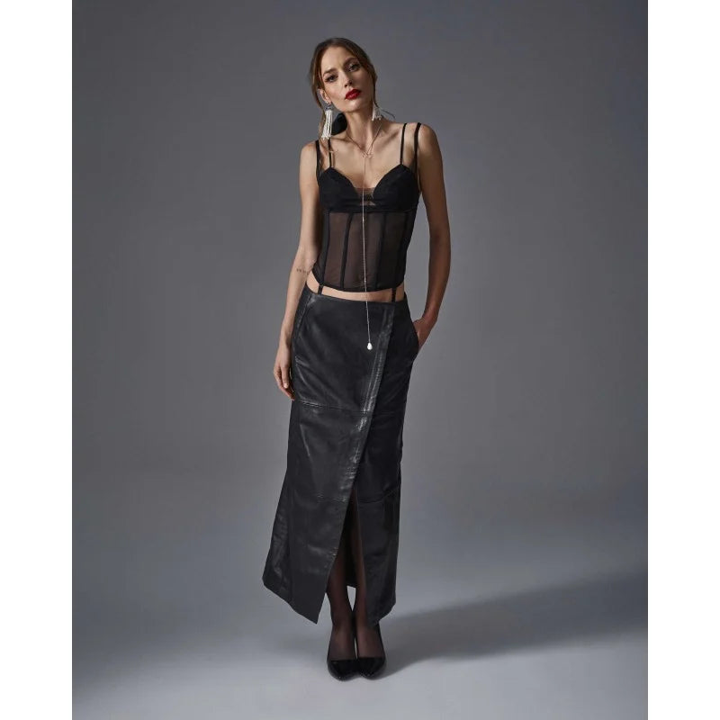 Sibilie corset - Noir