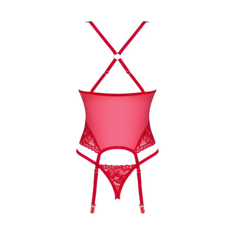 Lacelove Corset - rouge