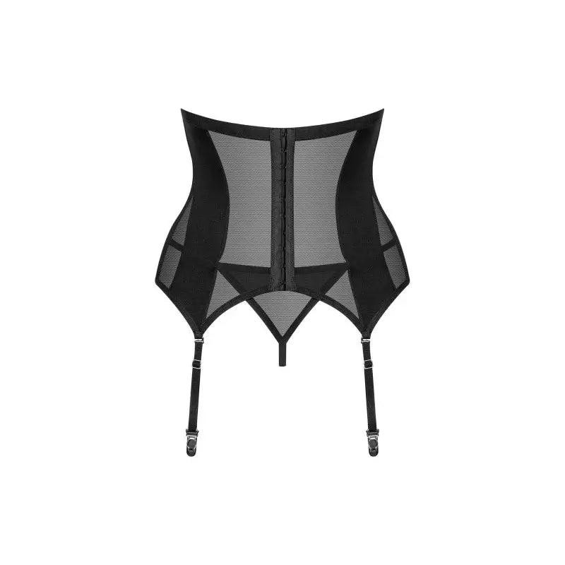 Chic Amoria corset et string - Noir
