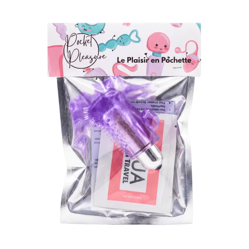 Doigt Vibrant Pocket Pleasure Pocket Pleasure + 1 dosette de lubrifiant