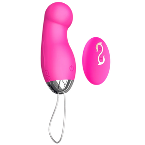 Œuf Vibrant Télécommandé 10 Modes Rose + 1 dosette de lubrifiant — Pocket Pleasure