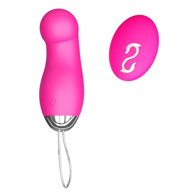 Œuf Vibrant Télécommandé 10 Modes Rose + 1 dosette de lubrifiant — Pocket Pleasure