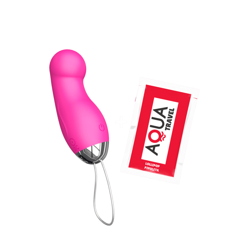 Œuf Vibrant Télécommandé 10 Modes Rose + 1 dosette de lubrifiant — Pocket Pleasure