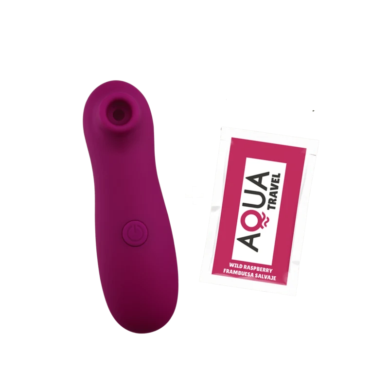 Stimulateur Clitoridien Sans Contact Violet + 1 dosette de lubrifiant — Pocket Pleasure