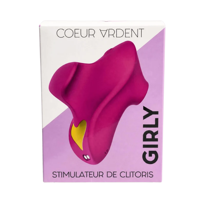 GIRLY – Stimulateur de Clitoris à Ondes de Succion | Coeur Ardent