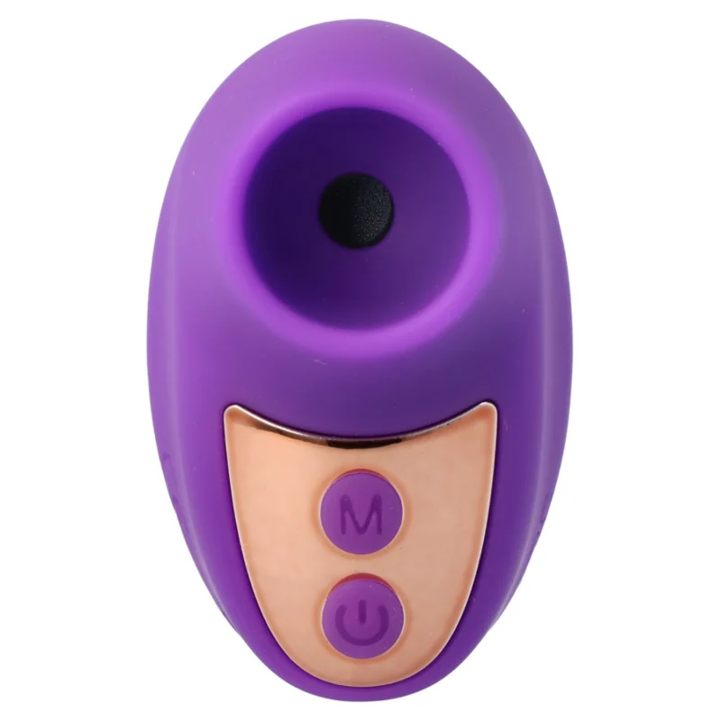 Mini stimulateur clitoridien violet pour doigt rechargeable – LANGLOYS