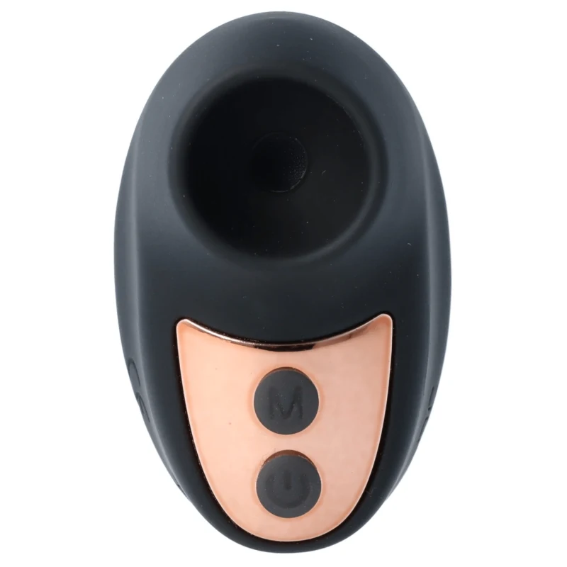 Mini stimulateur clitoridien noir pour doigt rechargeable – LANGLOYS