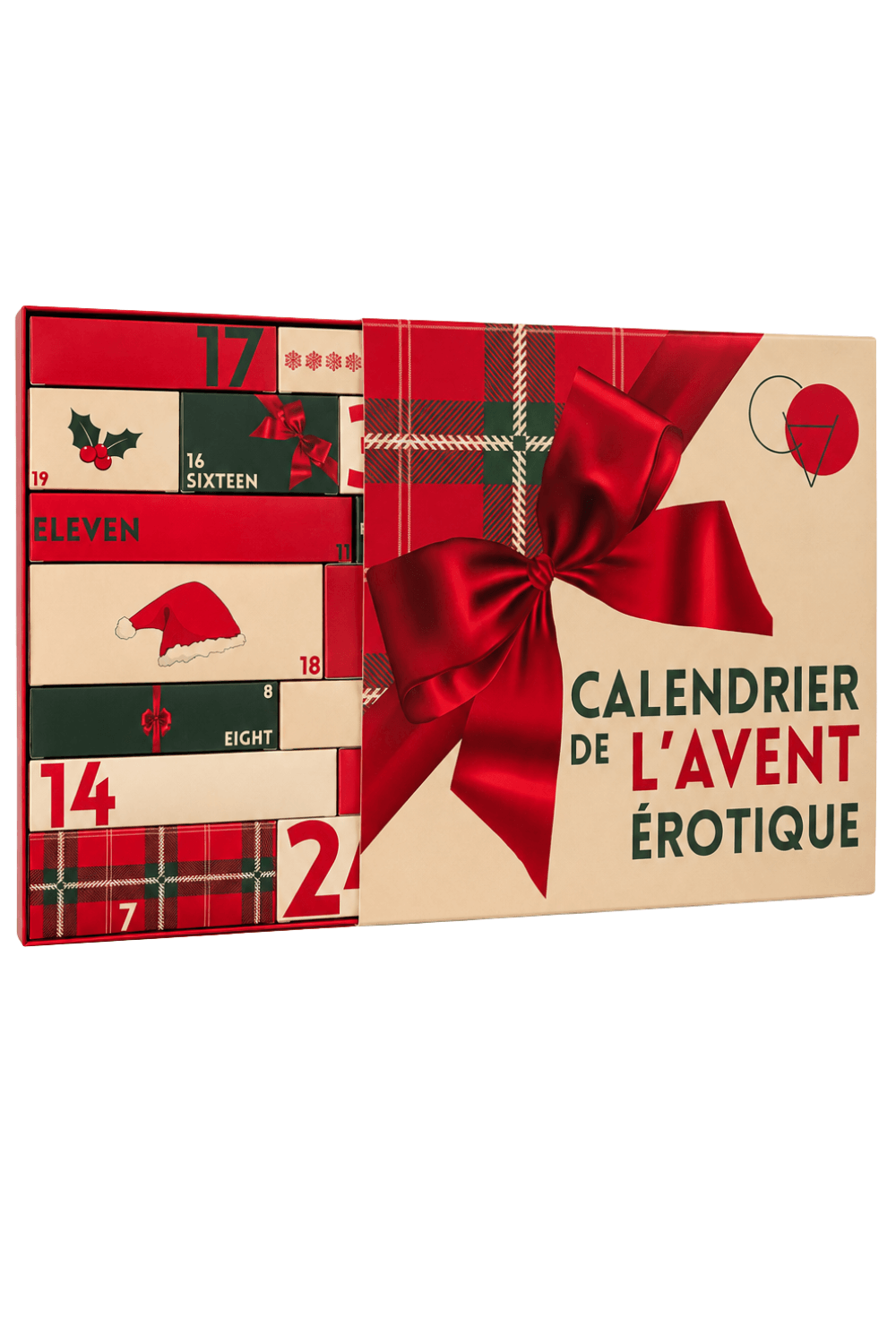 Calendrier de l'Avent érotique couple hétéro 2026 – 24 surprises