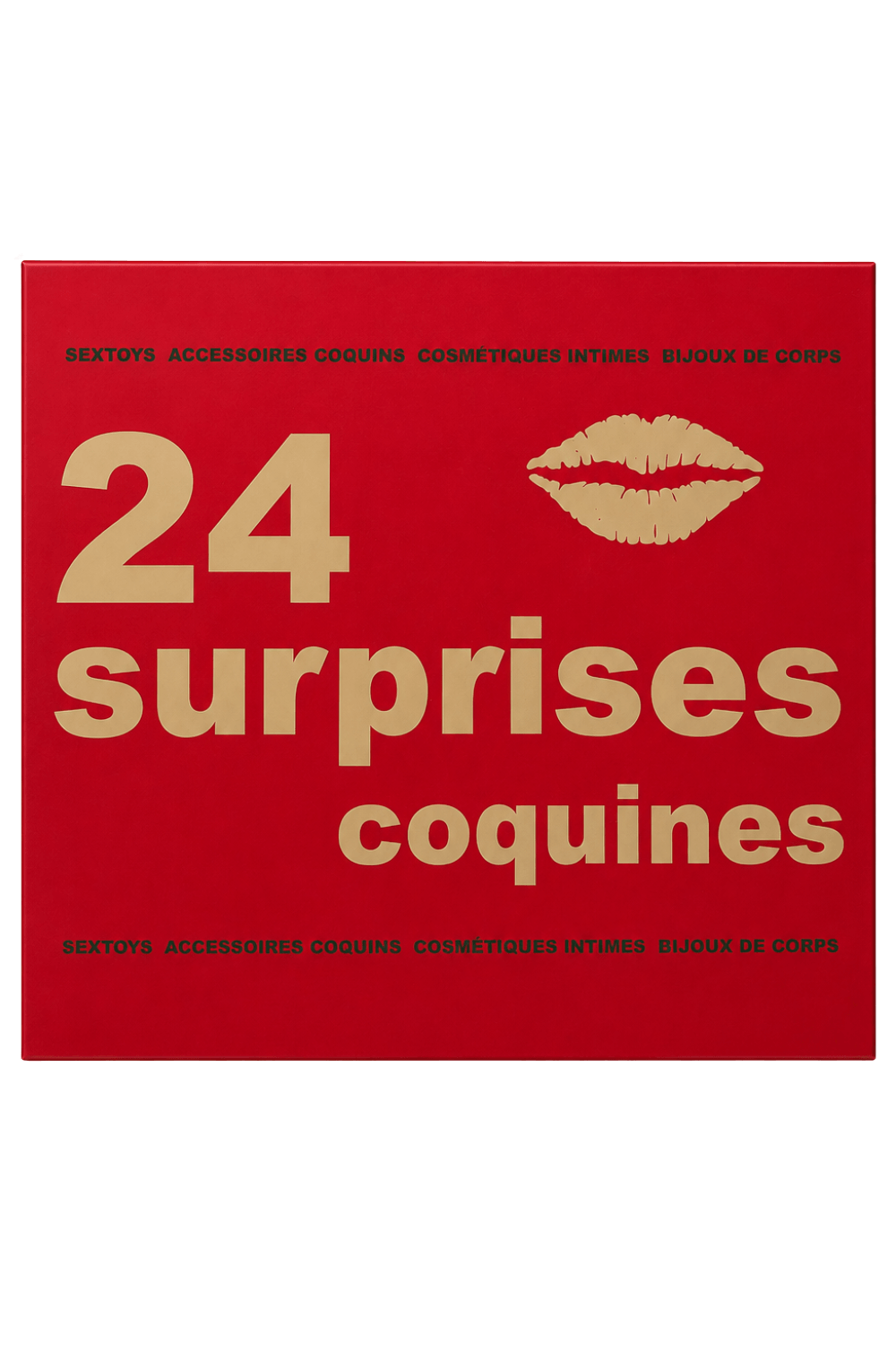 Calendrier de l'Avent érotique couple gay 2026 – 24 surprises